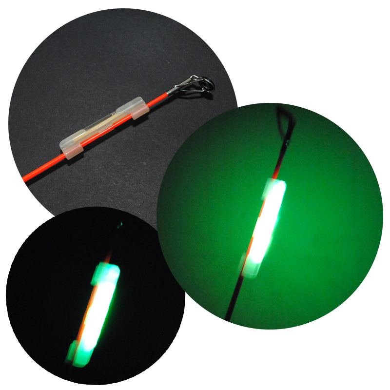 Fishing Rod Repair Kit - 8 pz/lotto Luminoso Lightstick Titolare NUOVO