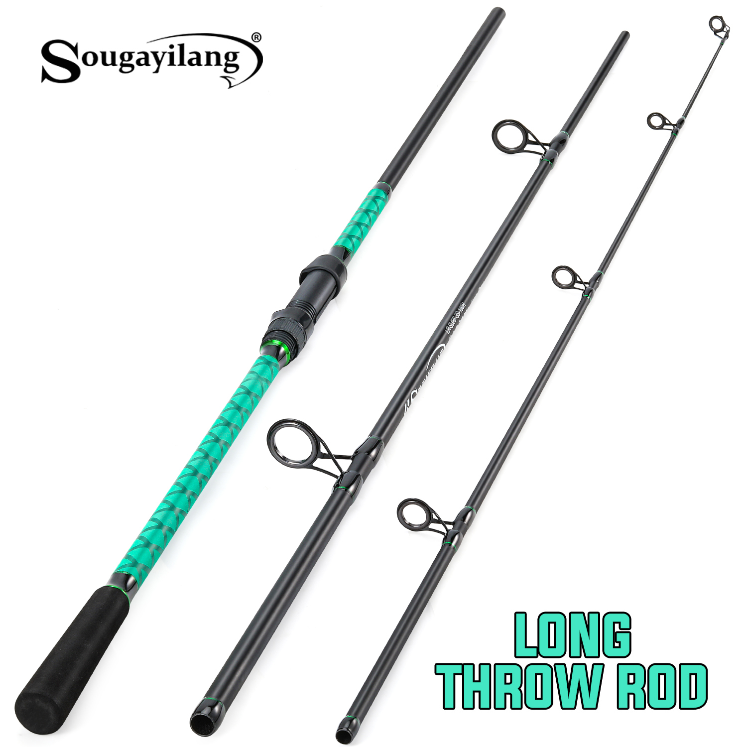 Fishing Rod Surf - Canna da Pesca Sougayilang per Carpe,