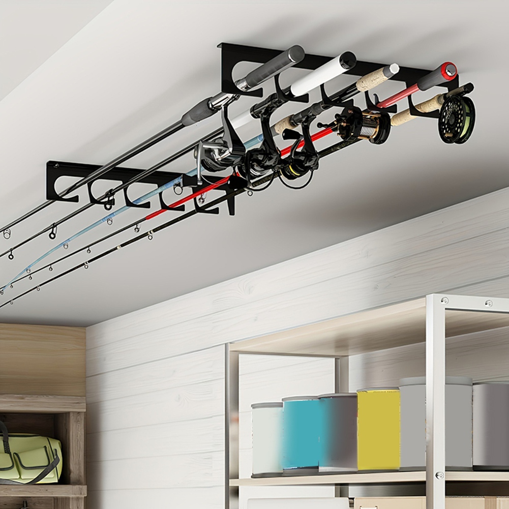 Fishing Rod Rack - Supporto Metallico per Canne da Pesca