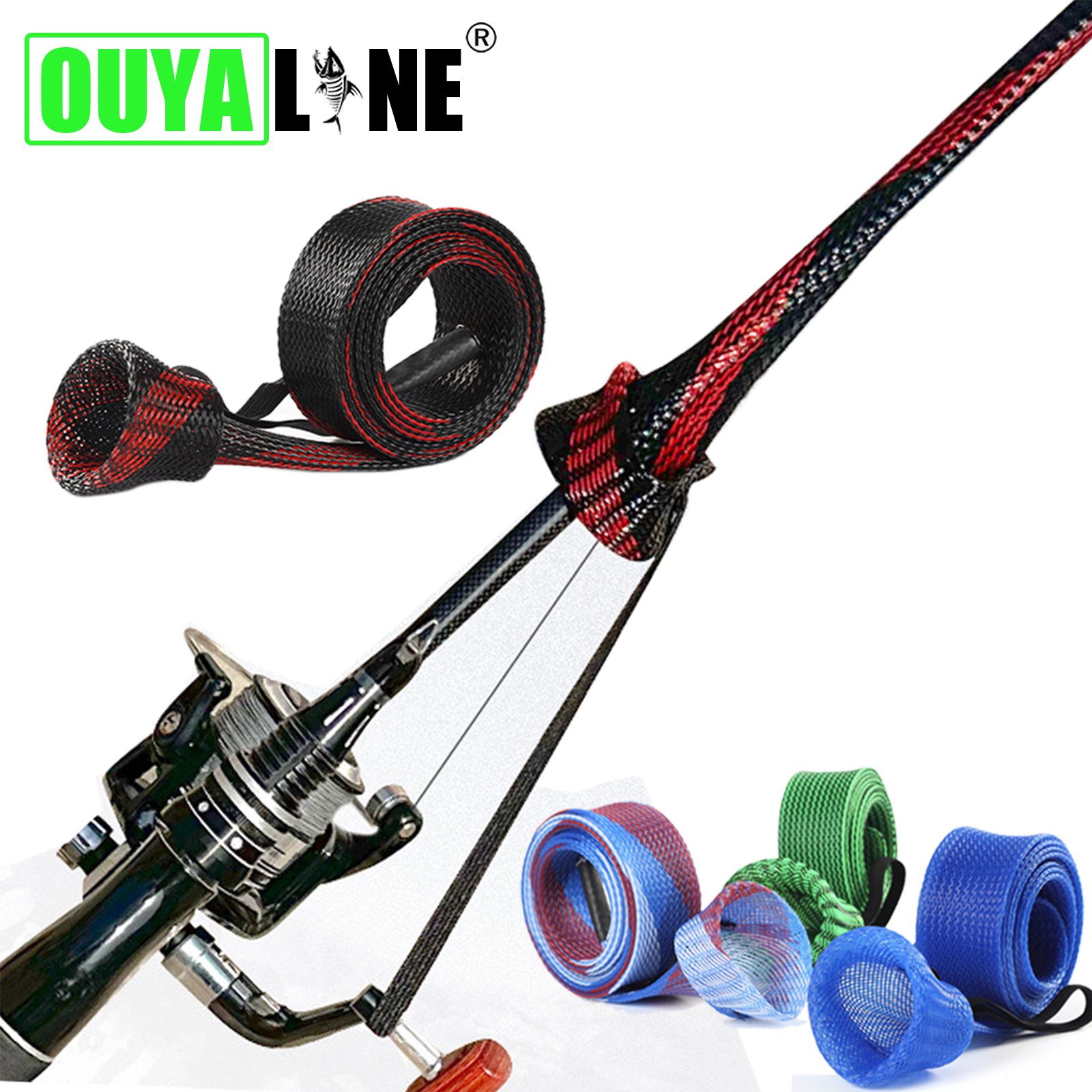 Fishing Rod Repair Kit - OUYALINE Custodia protettiva per canna da