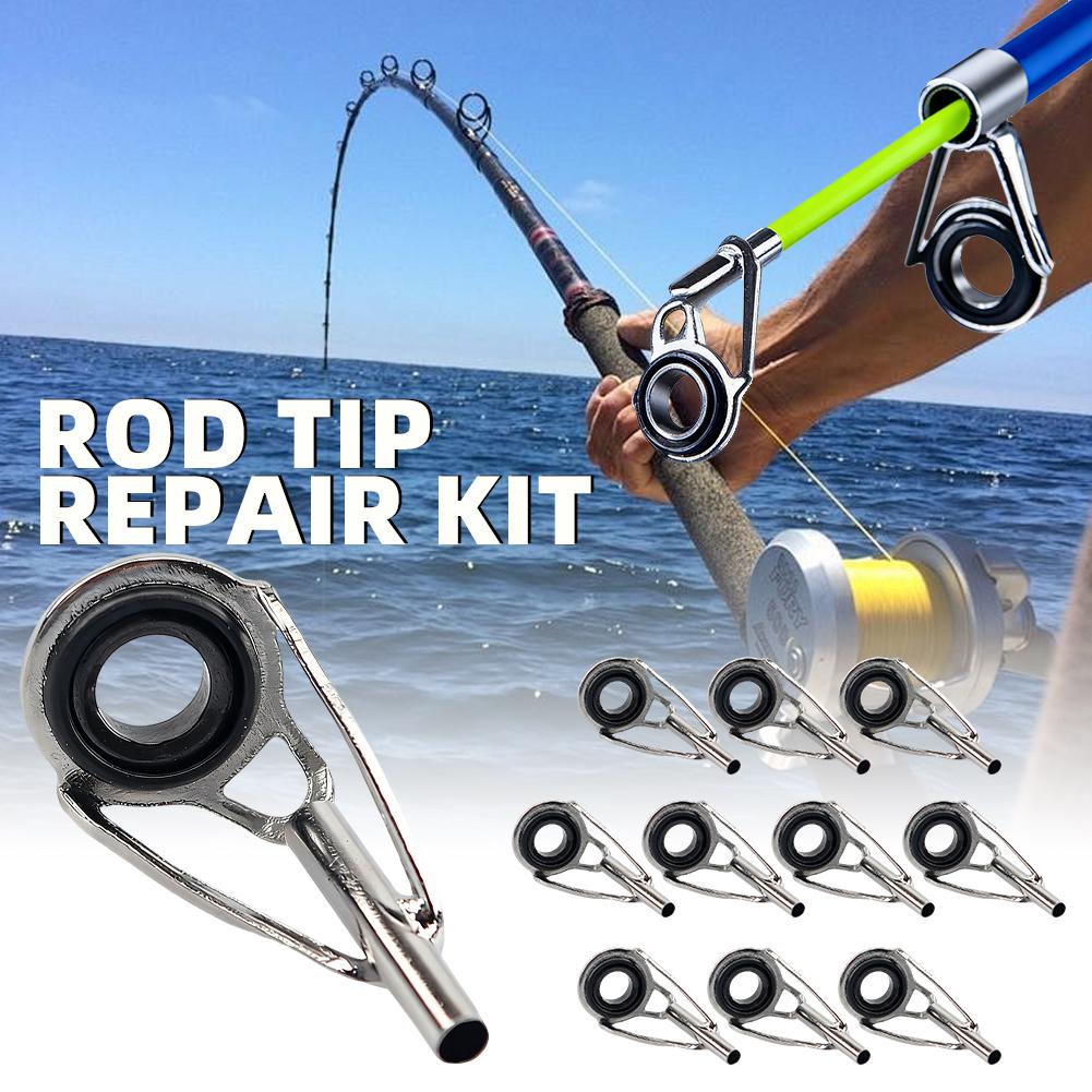 Fishing Rod Tip Replacement - Kit di Riparazione per Cime di