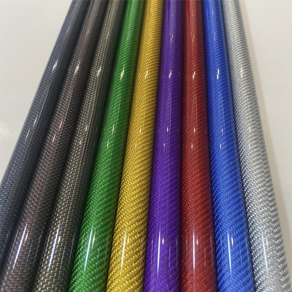 Fishing Rod Carbon Fiber - Tubo in fibra di carbonio colore