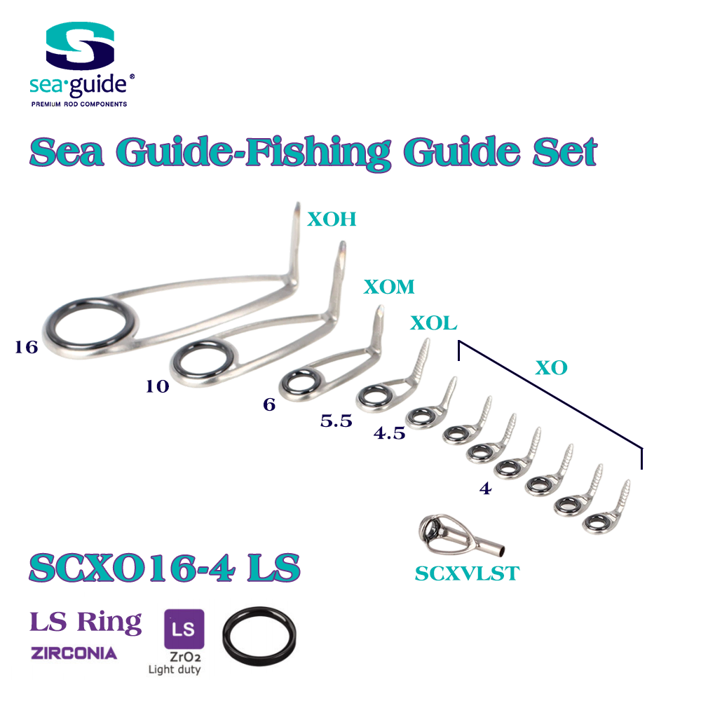 Fishing Rod Surf - Set di Guide Singole per Canna
