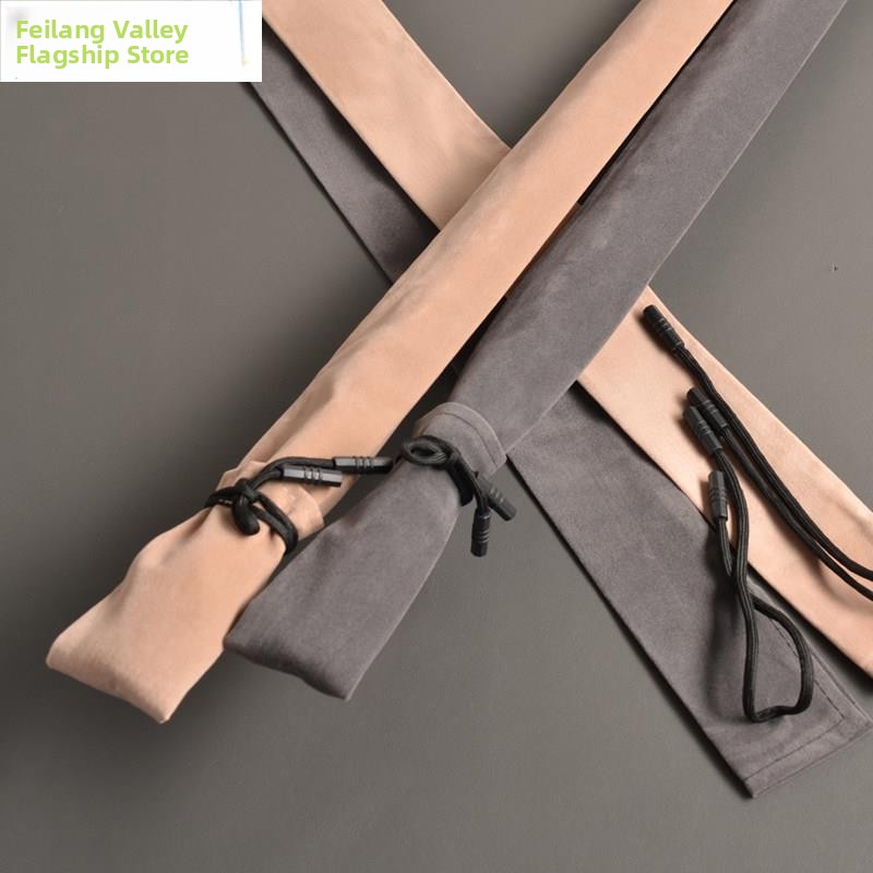 Fishing Rod Case - Borsa Protettiva in Velluto Spesso per