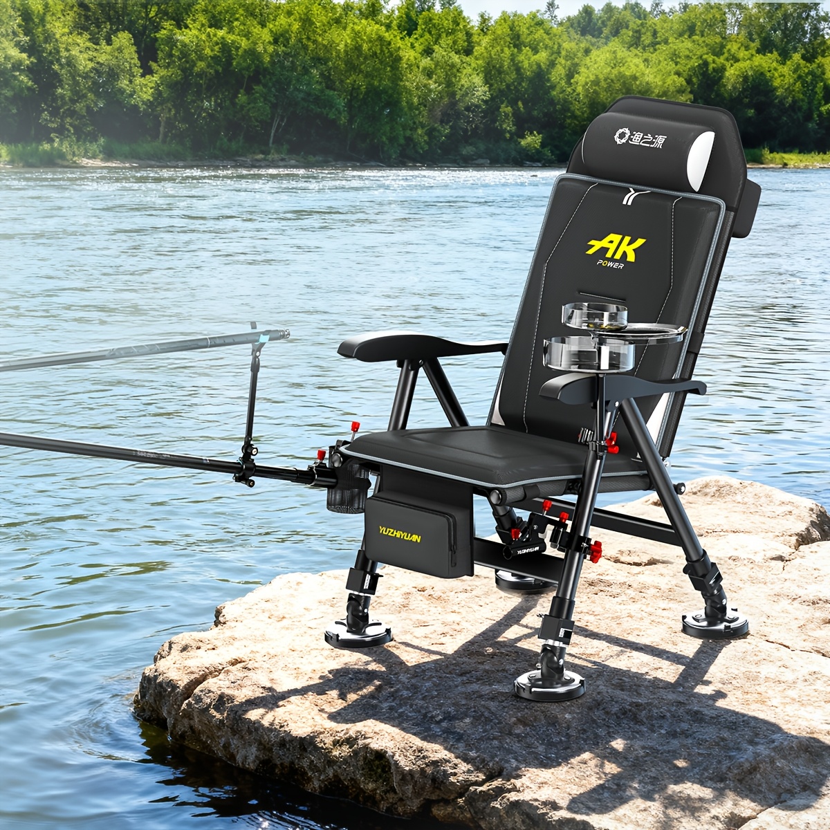 Fishing Rod Ice - Set Completo di Attrezzatura da Pesca: