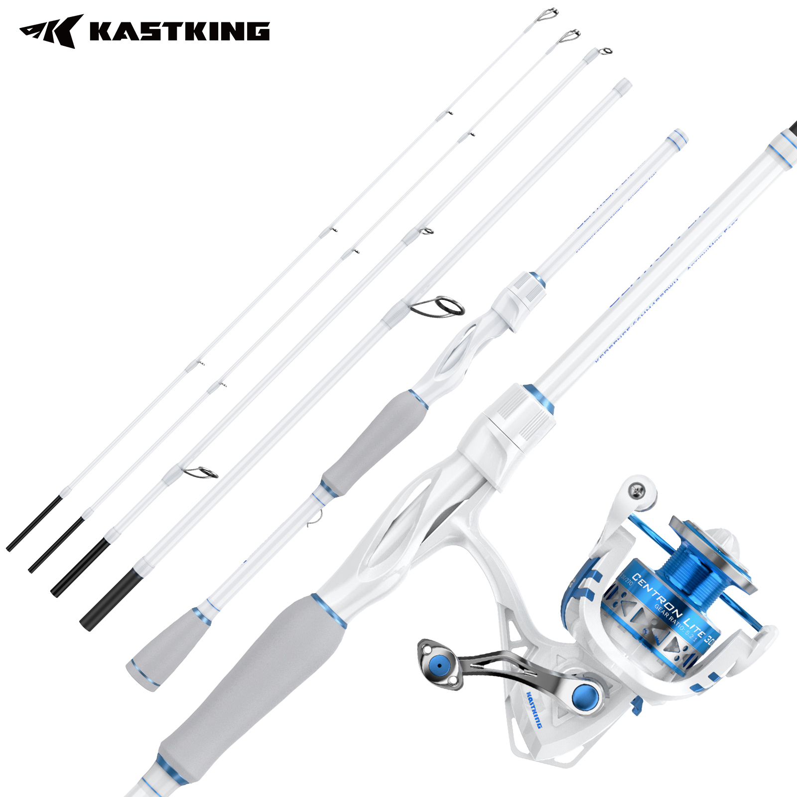 Fishing Rod Spinning - KastKing Centron Lite Combo da Pesca