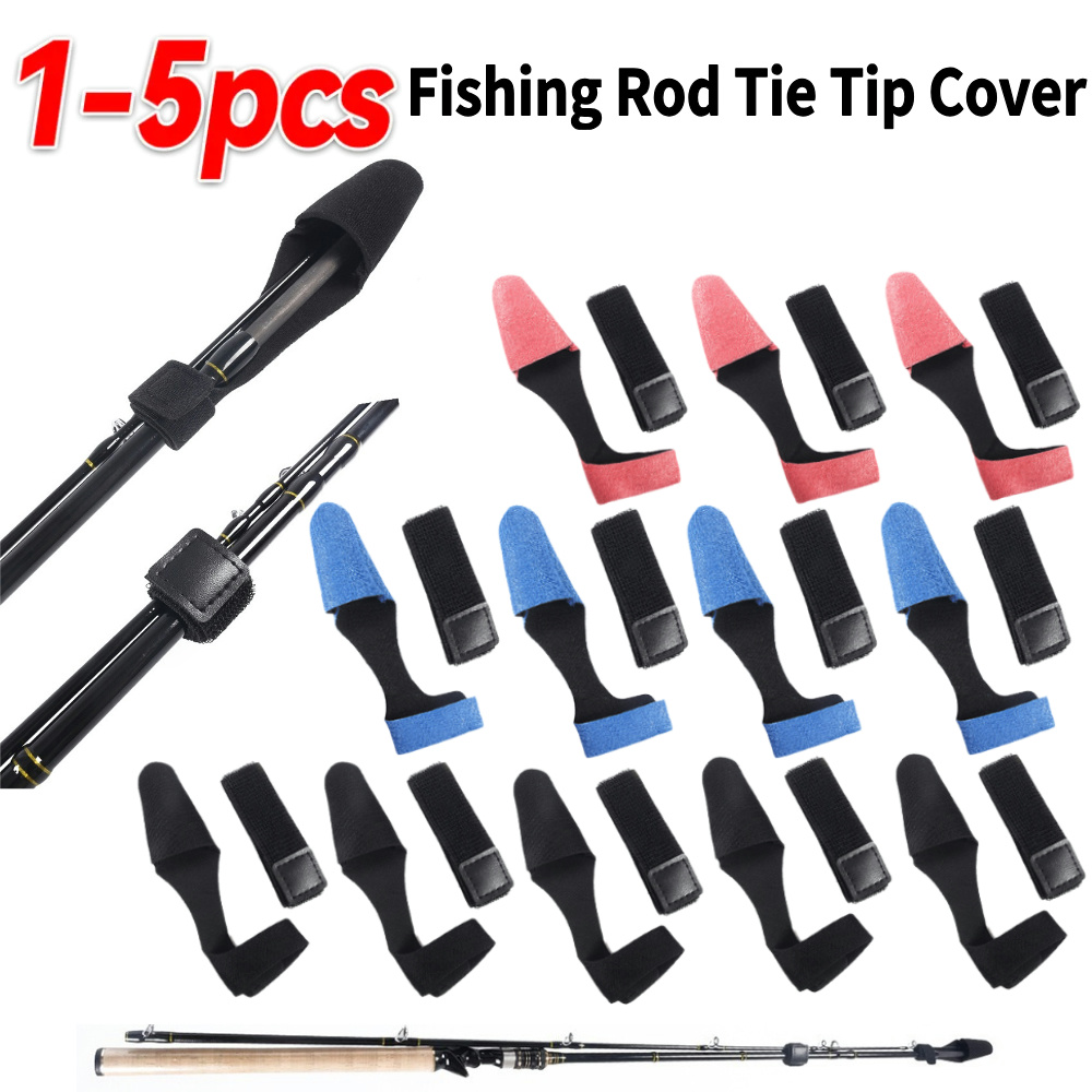 Fishing Rod Case - 1-5PCS Canna da pesca Cravatta Punta