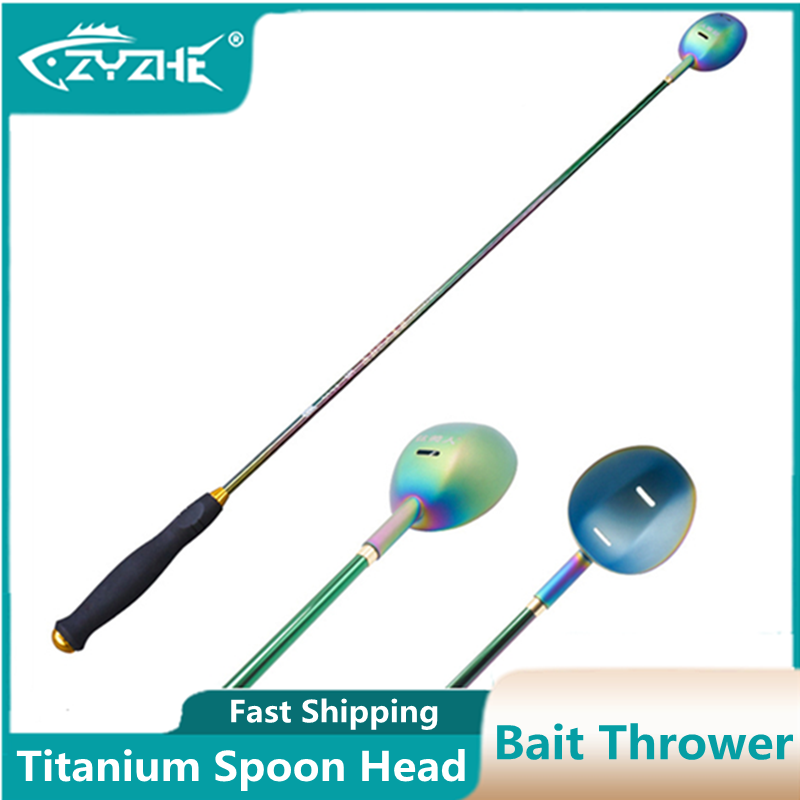 Fishing Rod Carbon Fiber - ZYZHE Lanciatore di Esche con Testa