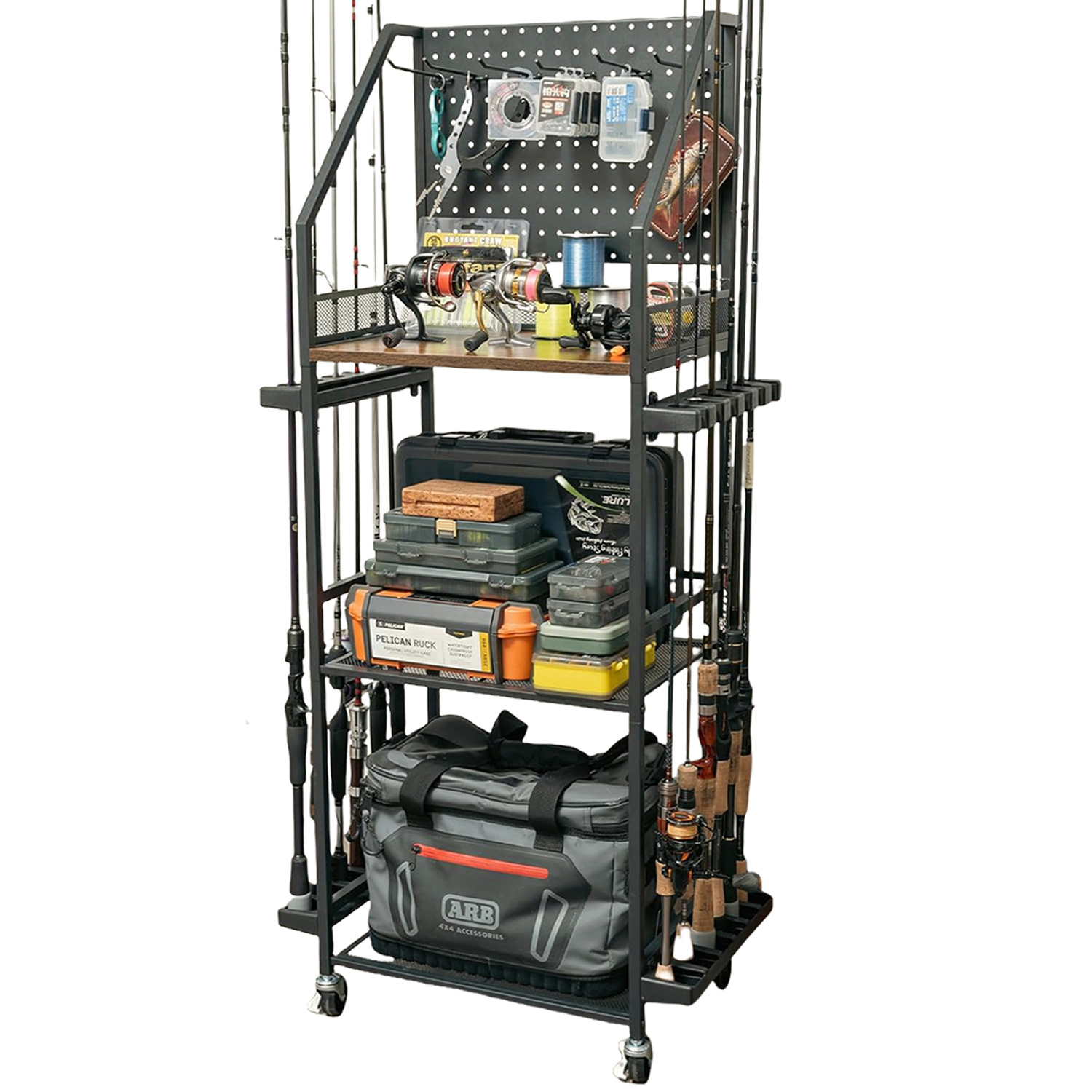 Fishing Rod Case - Portacanne da Pesca Multifunzionale a 3