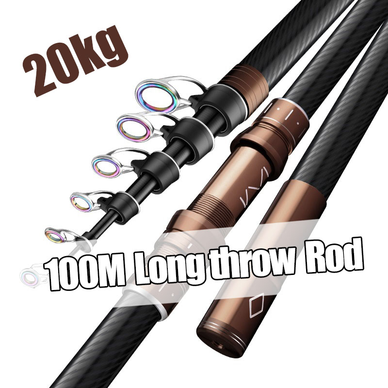 Fishing Rod Surf - Canna da Pesca Telescopica in Carbonio
