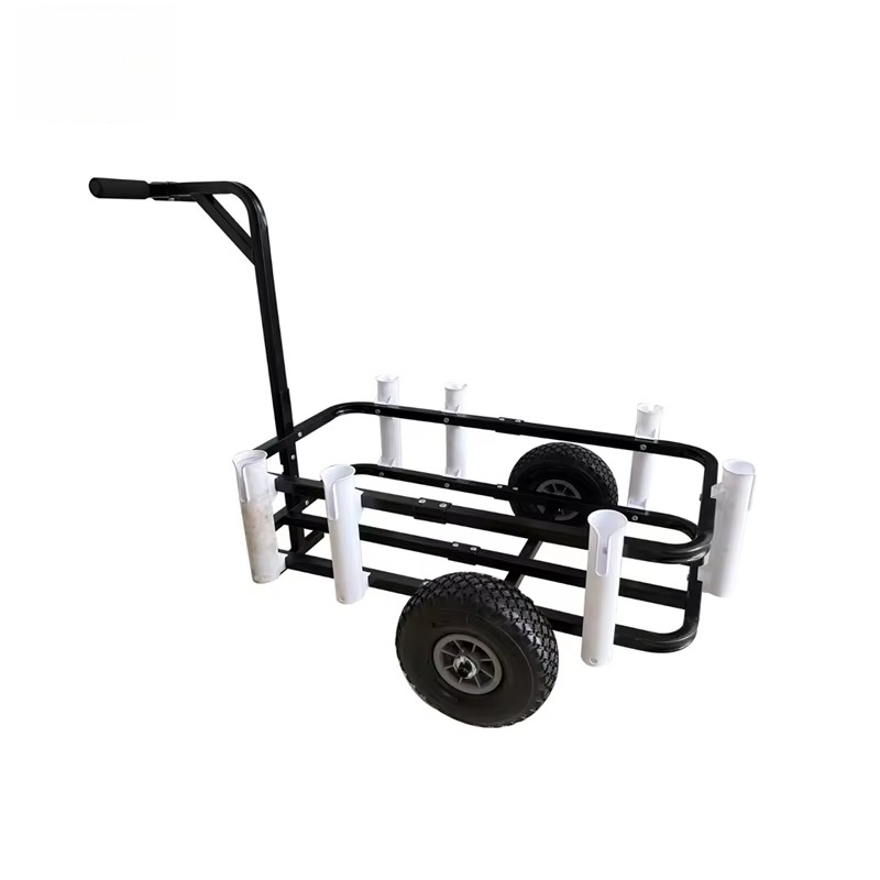 Fishing Rod Holder - Carrello Pieghevole da Spiaggia e Pesca