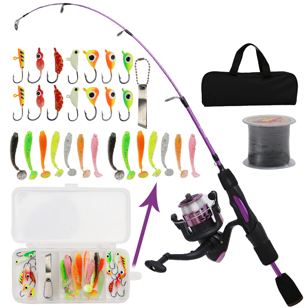 Fishing Rod Ice - Canna da pesca sul ghiaccio Mulinello