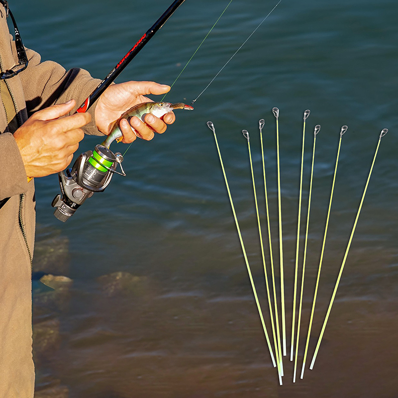 Fishing Rod Tip Replacement - 5 Pz 42 CM Barca/Raft Punta