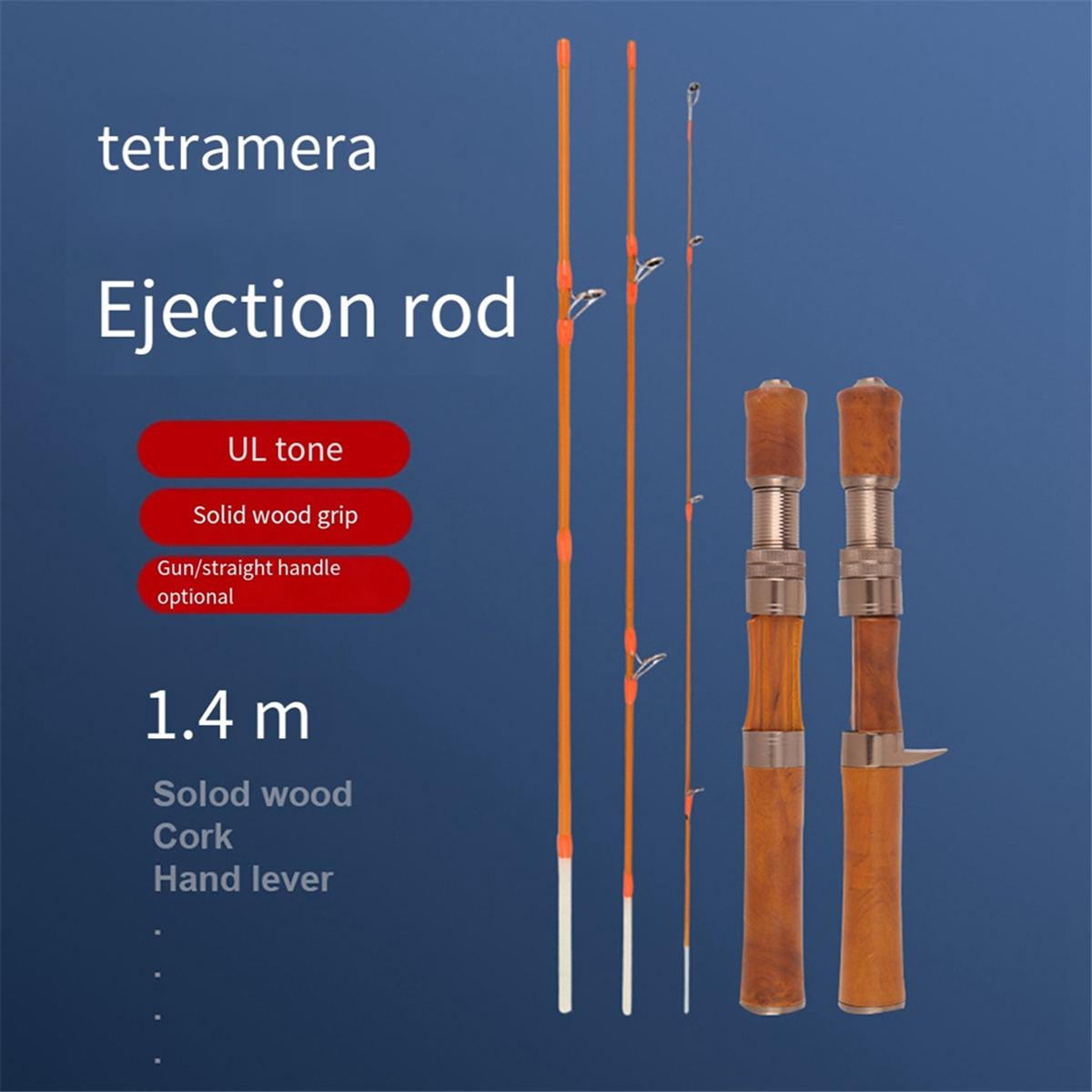 Fishing Rod Carbon Fiber - A57T Canna da pesca ultraleggera in