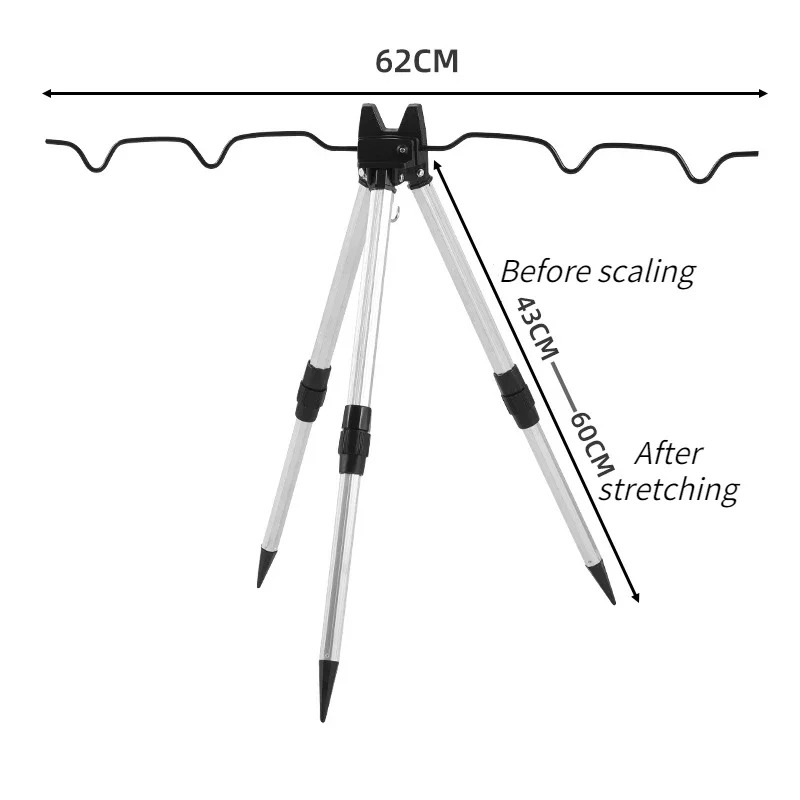 1 SET Supporto Telescopico in  - Fishing Rod Casting recensione e prezzo