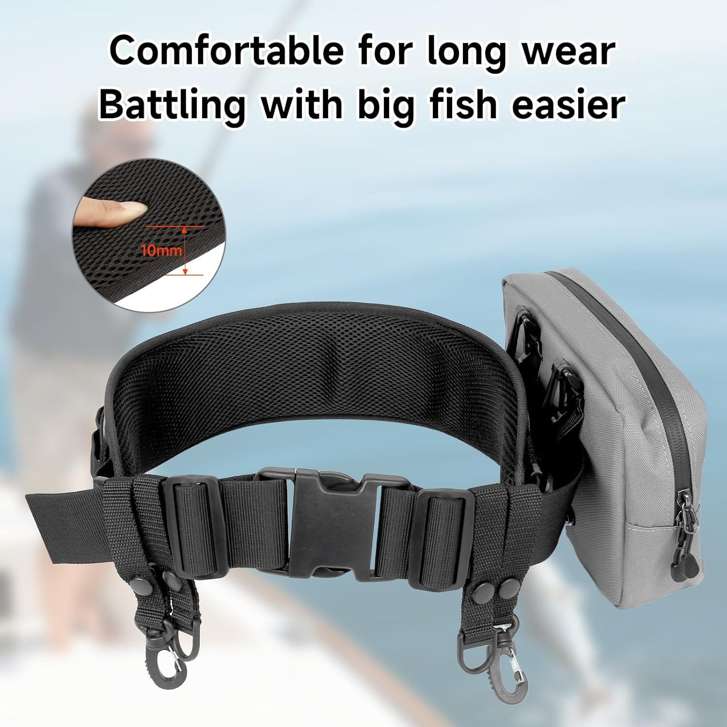 SANLIKE Cintura da Pesca con P - Fishing Rod Fly recensione e prezzo