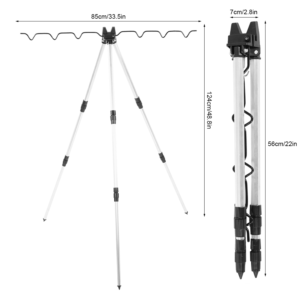 Supporti per treppiede per can - Fishing Rod Casting recensione e prezzo