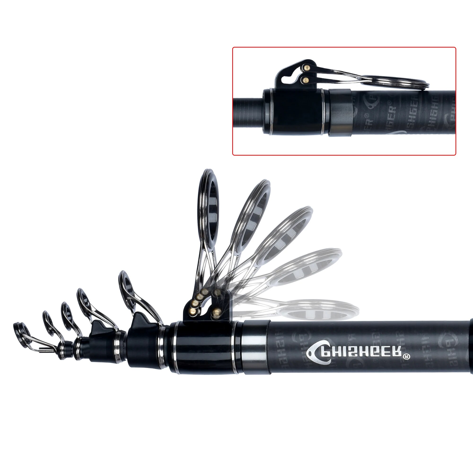 PHISHGER Canna da Spinning Tel - Fishing Rod Surf recensione e prezzo