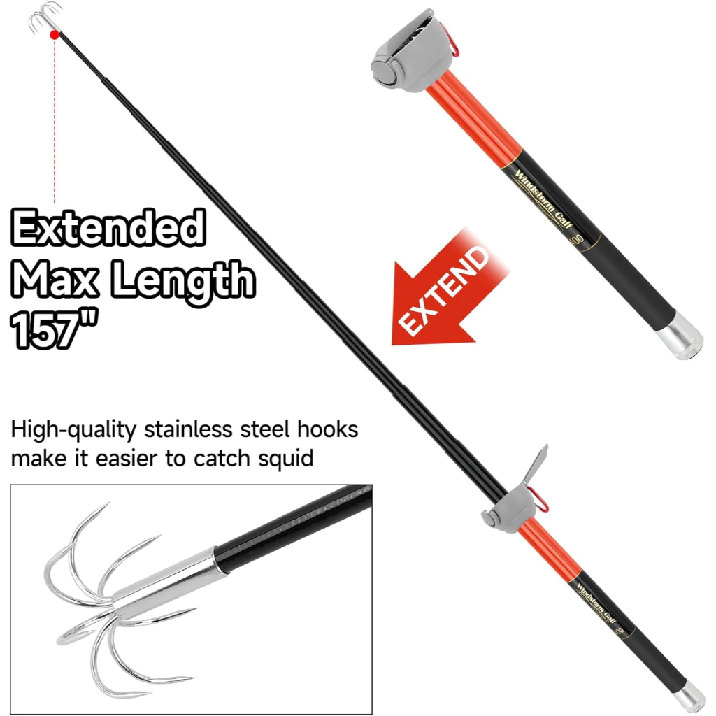 SANLIKE Gaff per Pesca al Cala - Fishing Rod Carbon Fiber recensione e prezzo