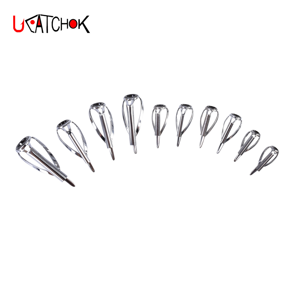 10 pz/pacco top guida versione - Fishing Rod Guide Replacement recensione e prezzo