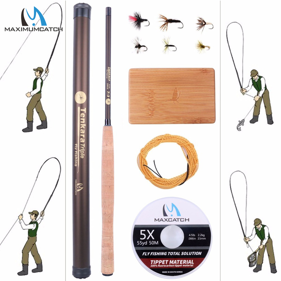 Maximumcatch 9-13FT v-tenkara  - Fishing Rod Fly recensione e prezzo