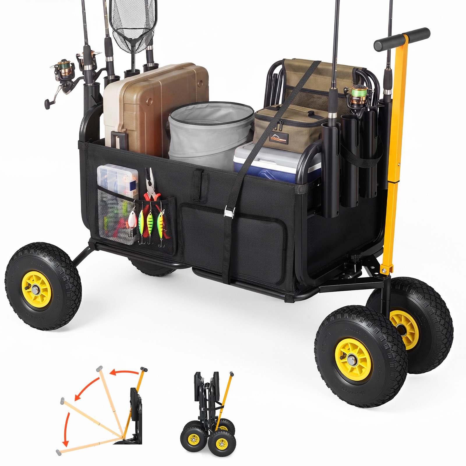 Carrello da Spiaggia e Pesca P - Fishing Rod Holder recensione e prezzo
