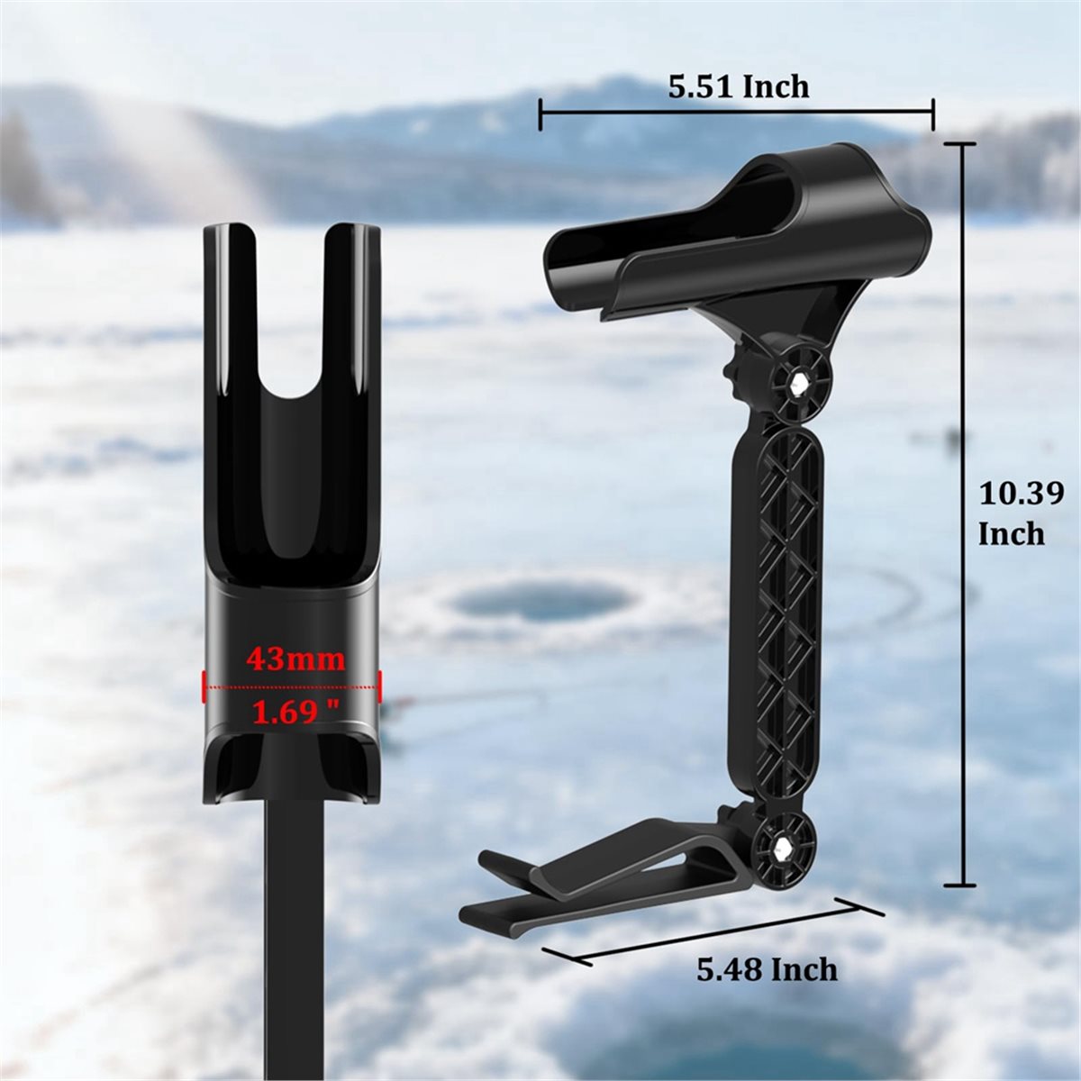 POPULAR-2 Pezzi Portacanna Reg - Fishing Rod Holder recensione e prezzo