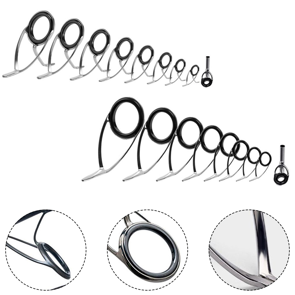 Set di 9 pezzi guida per canna - Fishing Rod Building Kit recensione e prezzo