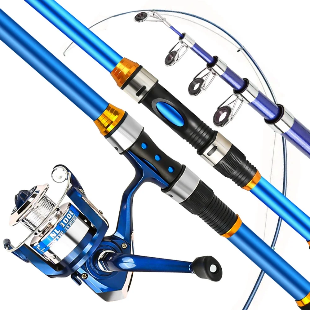 Set di canne da pesca telescop - Fishing Rod Spinning recensione e prezzo