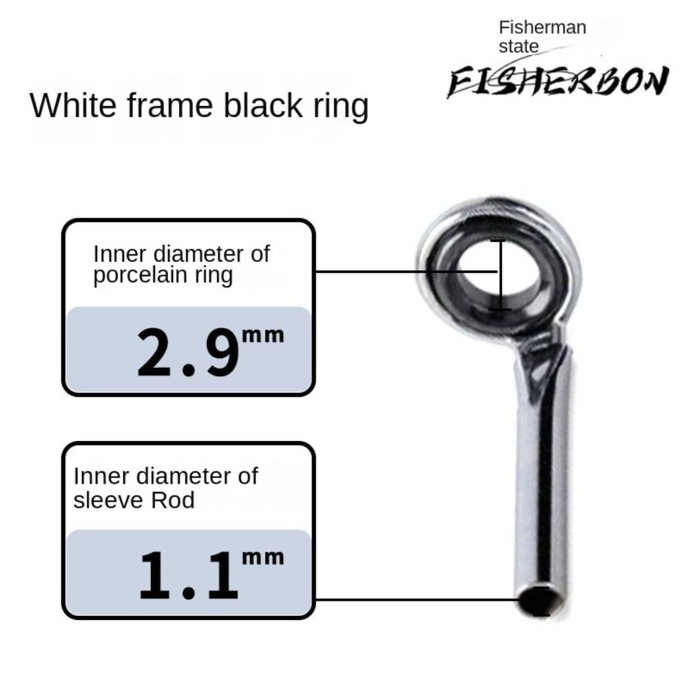 Nuovo O Ring Guida per canna d - Fishing Rod Guide Replacement recensione e prezzo