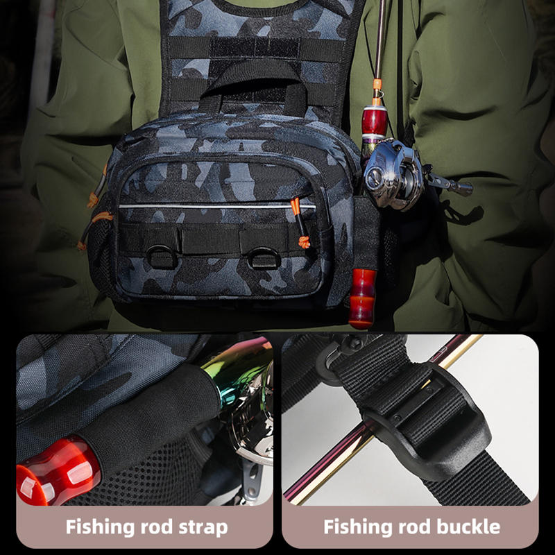 Zaino da pesca tattico da uomo - Fishing Rod Holder recensione e prezzo