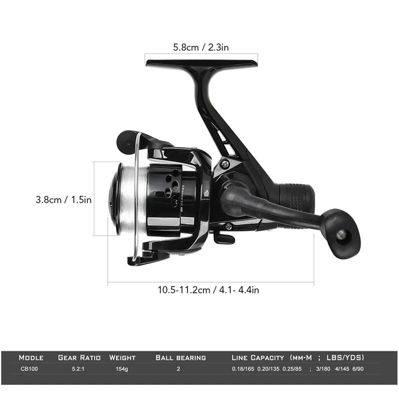 BRAVMAK 2.1/2.3 mCanna da pesc - Fishing Rod Spinning recensione e prezzo
