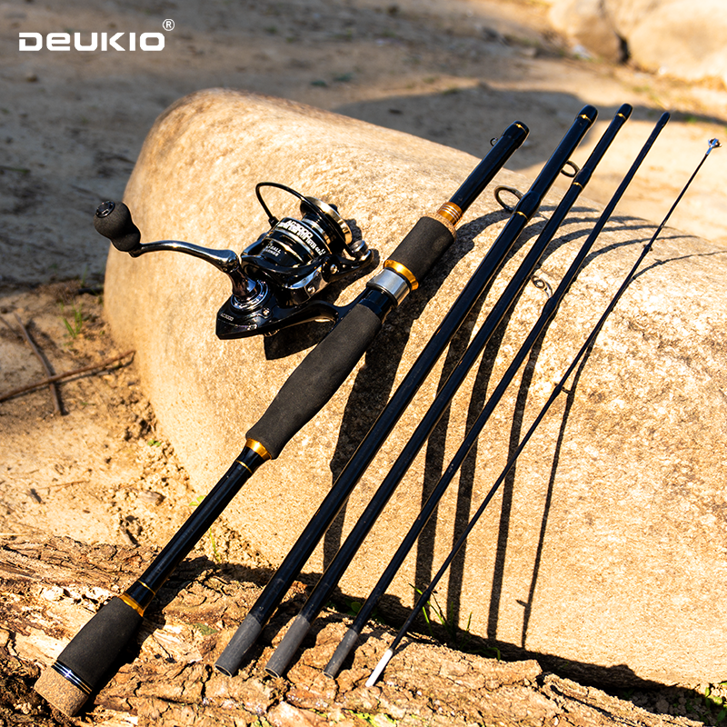 DEUKIO Set Canna da Pesca e Mu - Fishing Rod Carbon Fiber recensione e prezzo
