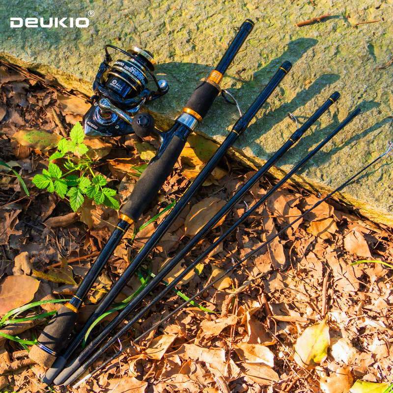 DEUKIO Set Canna da Pesca e Mu - Fishing Rod Carbon Fiber recensione e prezzo