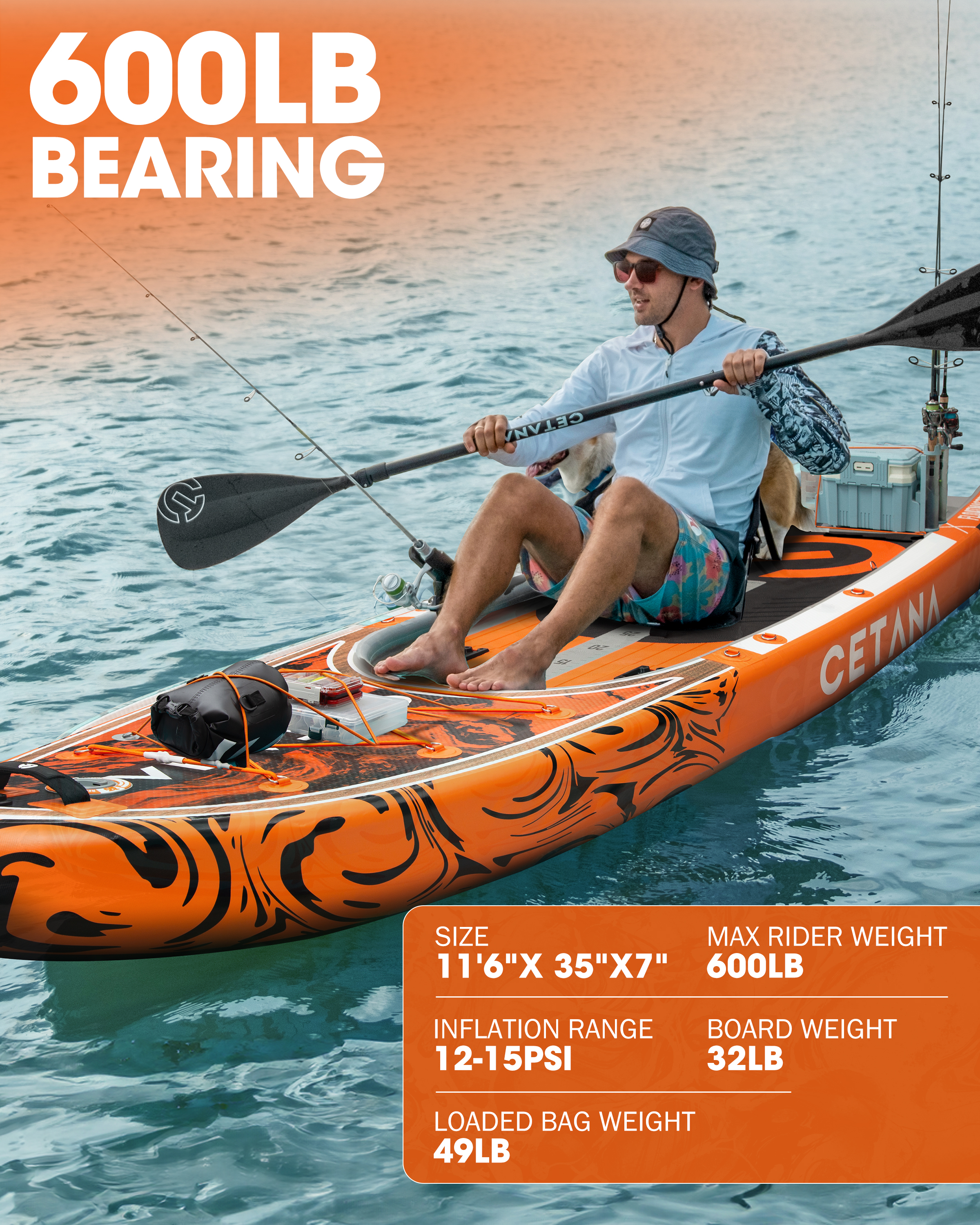 Gommone Gonfiabile a Doppia Ca - Fishing Rod Holder recensione e prezzo