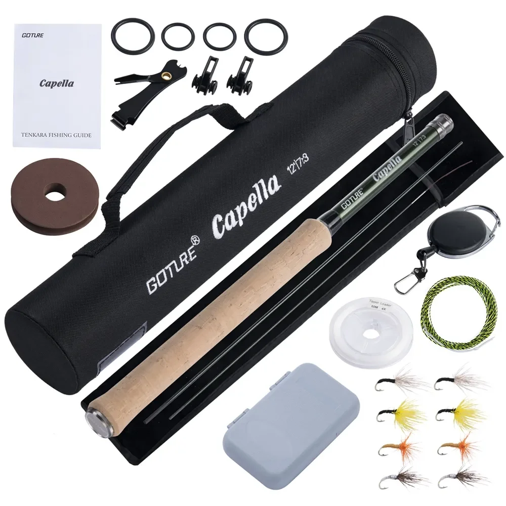 Goture Combo Canna da Pesca a  - Fishing Rod Carbon Fiber recensione e prezzo