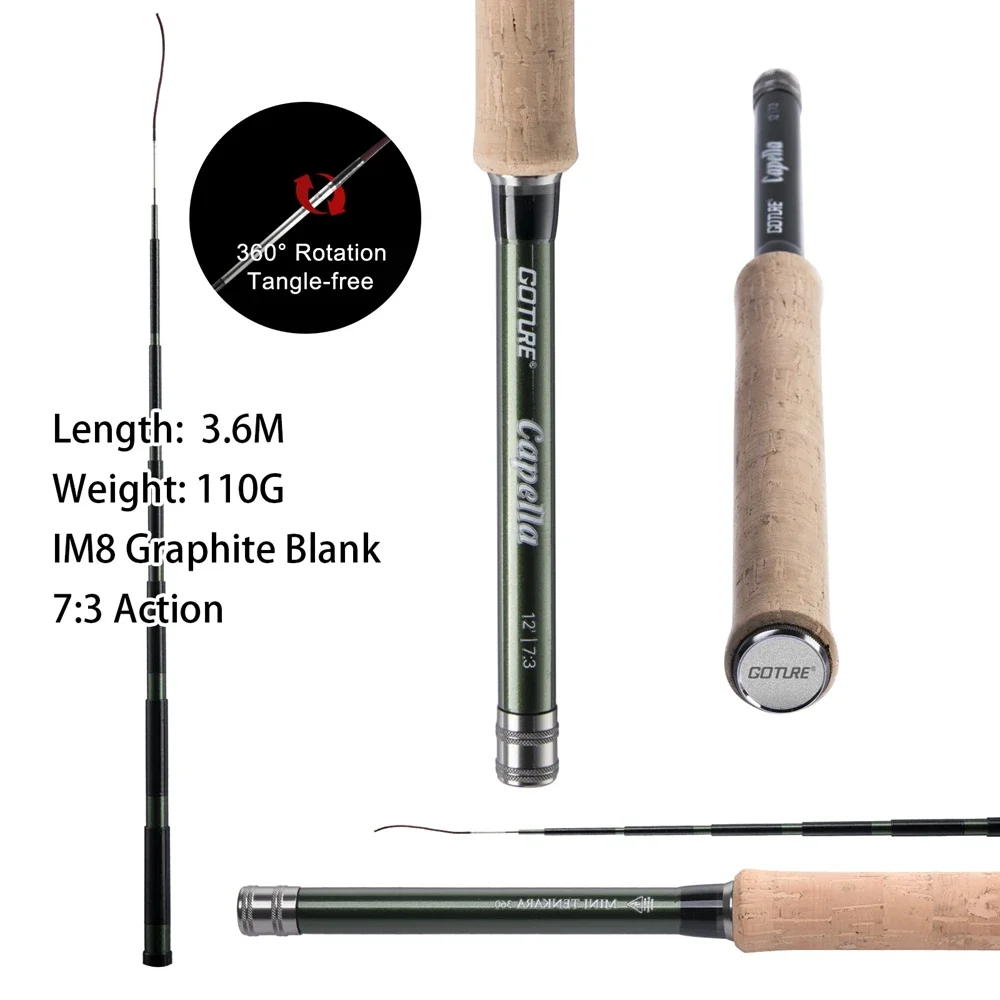 Goture Combo Canna da Pesca a  - Fishing Rod Carbon Fiber recensione e prezzo